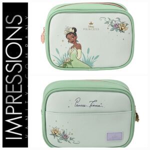 Impressions X Disney Princess Tiana Cosmetic Pouch